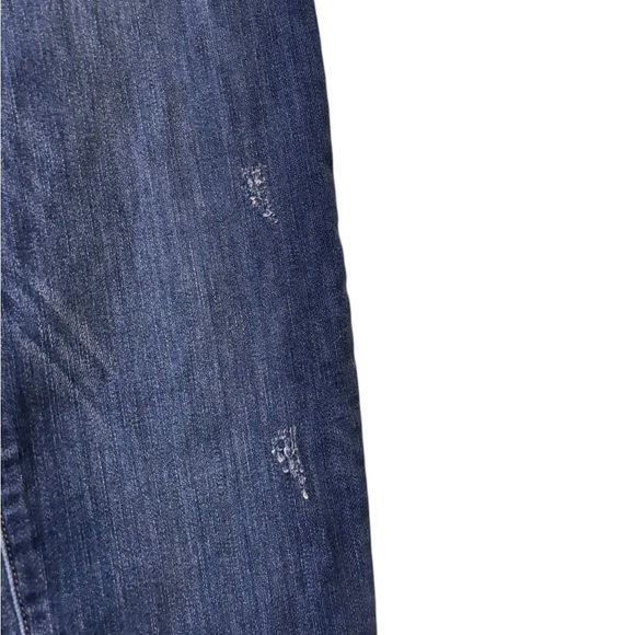 Democracy High Rise "Ab"Leisure Blue Jogger Jeans Size 0 Blue Pull On - Picture 3 of 6